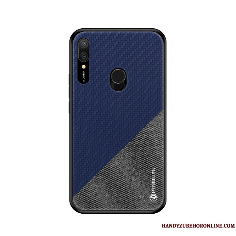 Etui Huawei P Smart Z Tasker Mønster Mørkeblå, Cover Huawei P Smart Z Af Personlighed Klud