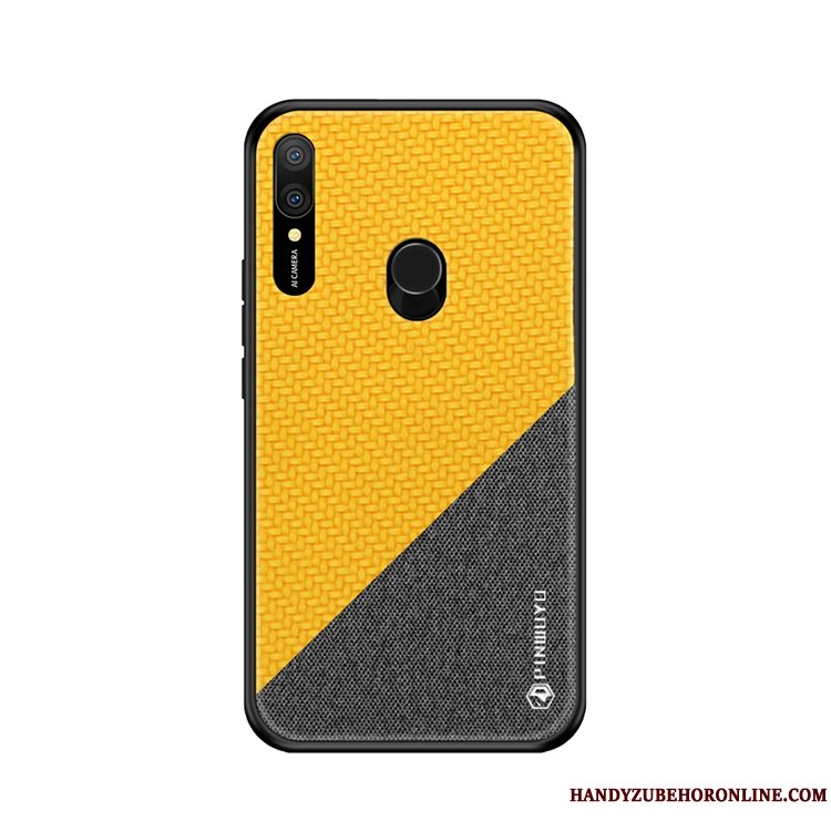 Etui Huawei P Smart Z Tasker Mønster Mørkeblå, Cover Huawei P Smart Z Af Personlighed Klud