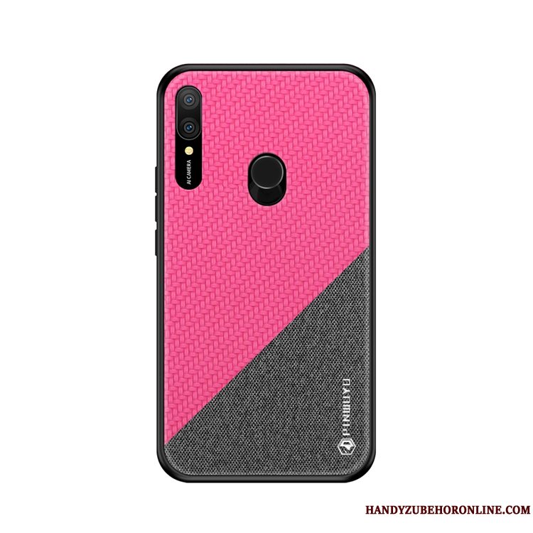 Etui Huawei P Smart Z Tasker Mønster Mørkeblå, Cover Huawei P Smart Z Af Personlighed Klud