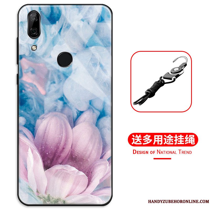 Etui Huawei P Smart Z Tasker Skærmbeskyttelse Glas, Cover Huawei P Smart Z Beskyttelse Af Personlighed Spejl