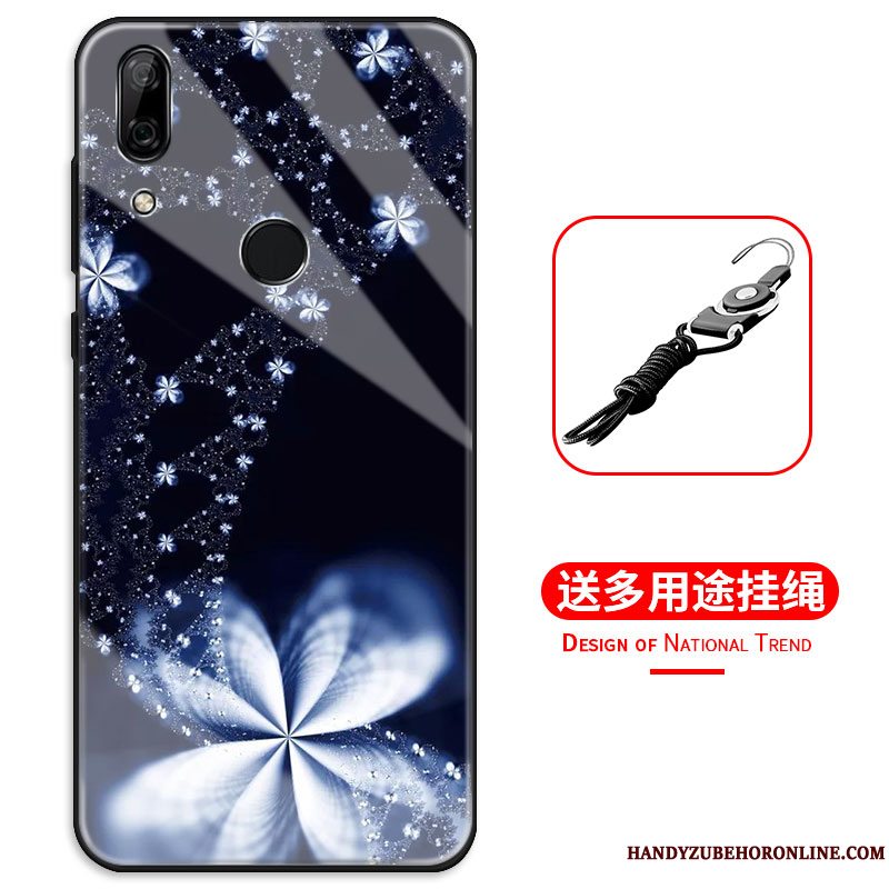 Etui Huawei P Smart Z Tasker Skærmbeskyttelse Glas, Cover Huawei P Smart Z Beskyttelse Af Personlighed Spejl