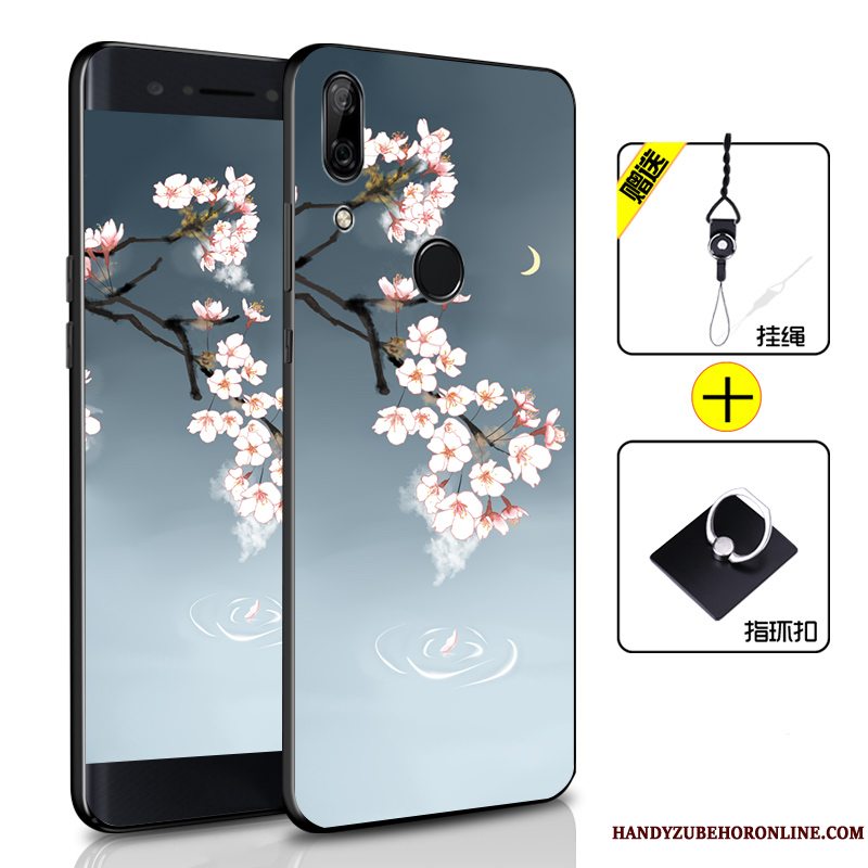 Etui Huawei P Smart Z Tasker Sort Anti-fald, Cover Huawei P Smart Z Beskyttelse Telefon