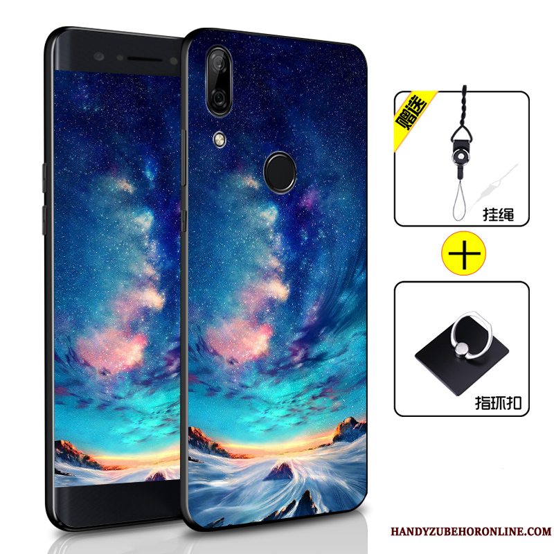 Etui Huawei P Smart Z Tasker Sort Anti-fald, Cover Huawei P Smart Z Beskyttelse Telefon