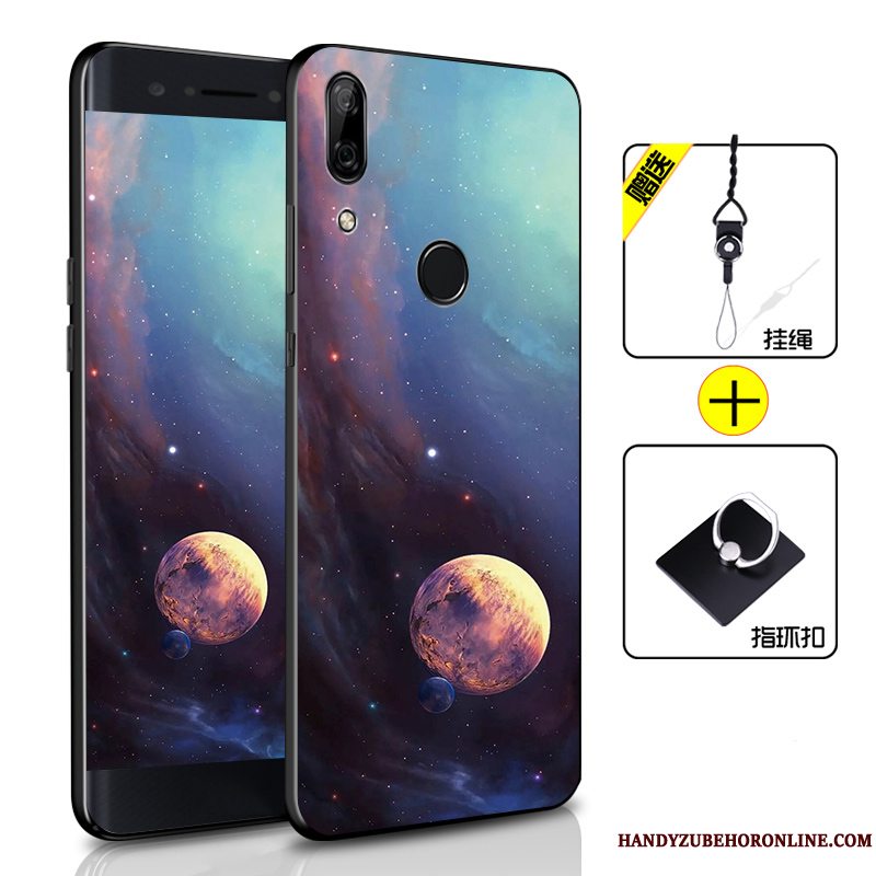 Etui Huawei P Smart Z Tasker Sort Anti-fald, Cover Huawei P Smart Z Beskyttelse Telefon