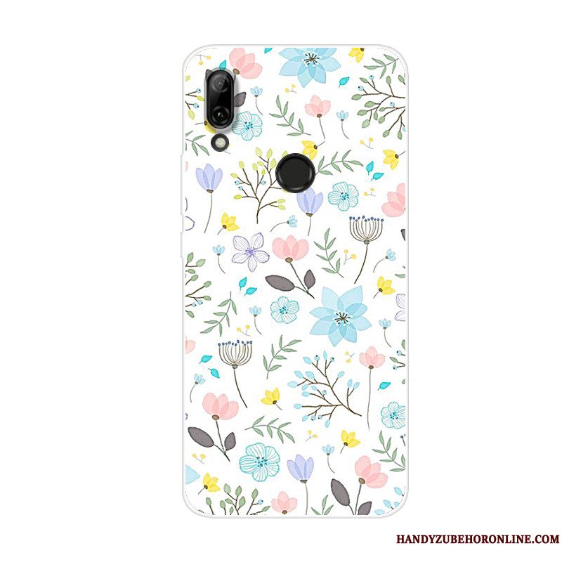 Etui Huawei P Smart Z Tasker Telefonanti-fald, Cover Huawei P Smart Z Silikone Hjerte Trend