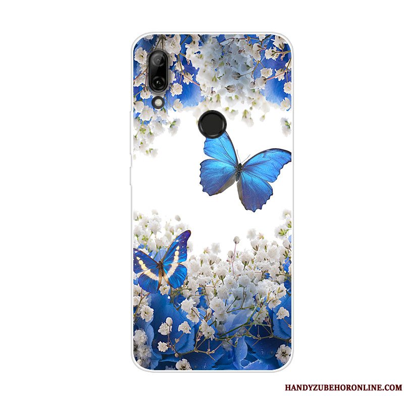 Etui Huawei P Smart Z Tasker Telefonanti-fald, Cover Huawei P Smart Z Silikone Hjerte Trend