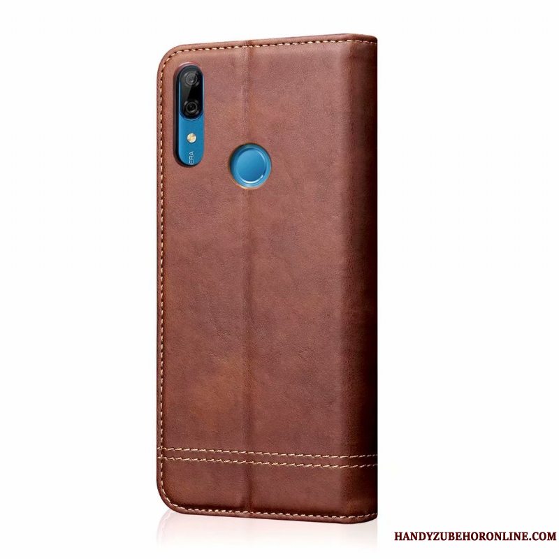 Etui Huawei P Smart Z Tasker Telefonkort, Cover Huawei P Smart Z Tegnebog Khaki