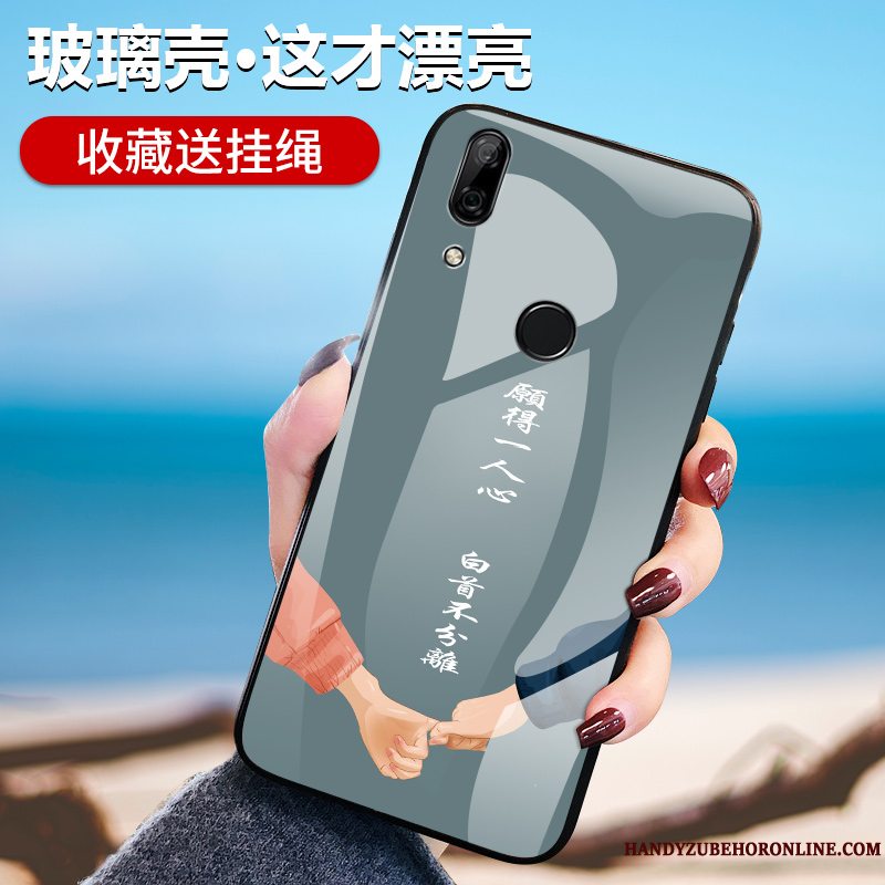 Etui Huawei P Smart Z Tasker Telefonskærmbeskyttelse, Cover Huawei P Smart Z Beskyttelse Glas Spejl