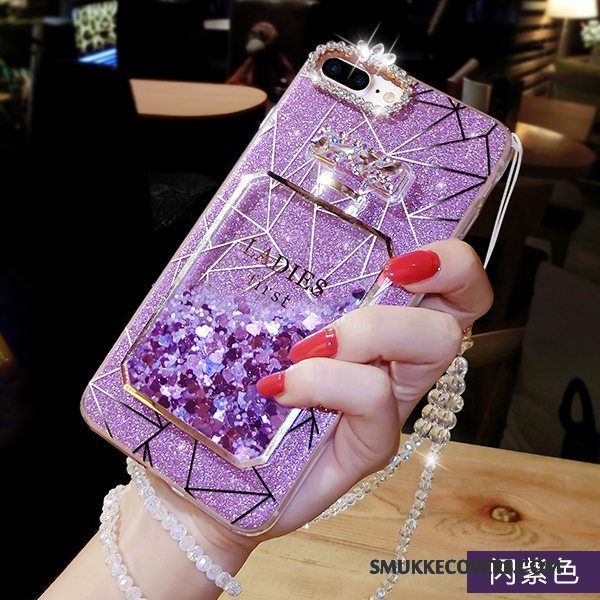 Etui Huawei P10 Beskyttelse Af Personlighed Anti-fald, Cover Huawei P10 Strass Lilla Telefon