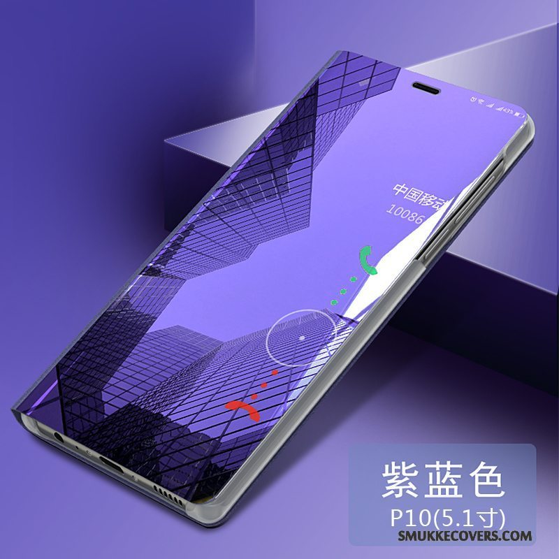 Etui Huawei P10 Beskyttelse Telefonblå, Cover Huawei P10 Tasker Anti-fald