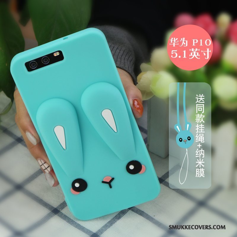 Etui Huawei P10 Beskyttelse Trend Af Personlighed, Cover Huawei P10 Kreativ Lilla Anti-fald