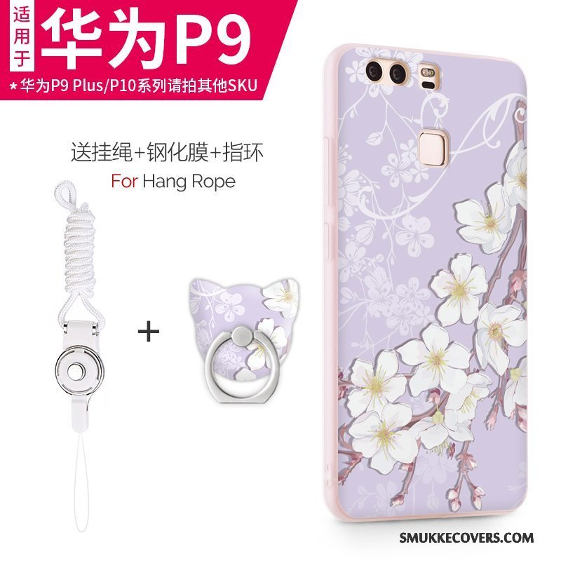 Etui Huawei P10 Beskyttelse Tynd Telefon, Cover Huawei P10 Silikone Lilla Lyse
