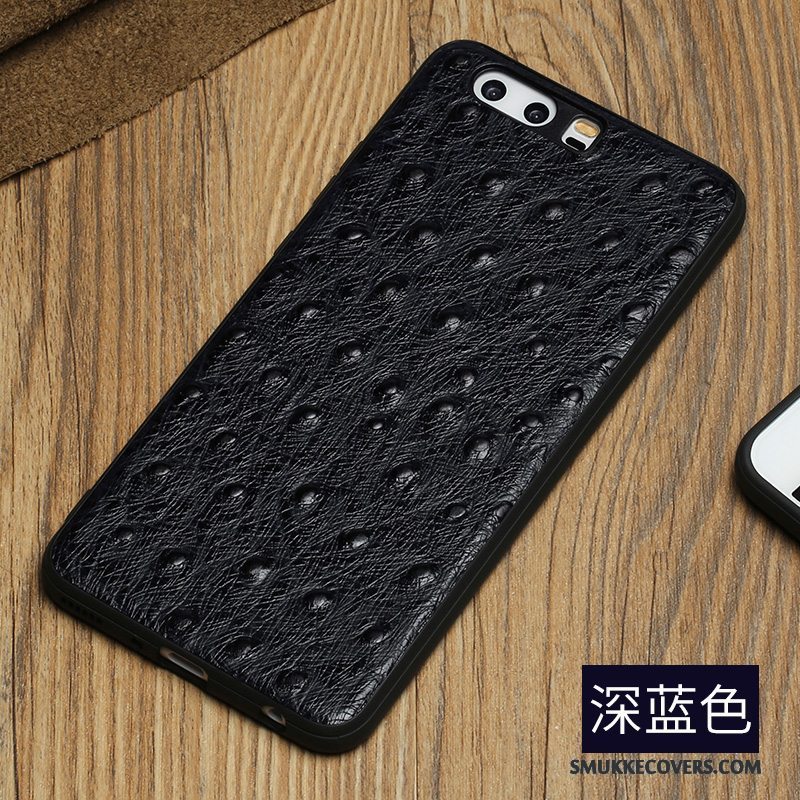 Etui Huawei P10 Blød Elegante Sort, Cover Huawei P10 Luksus Anti-fald Telefon