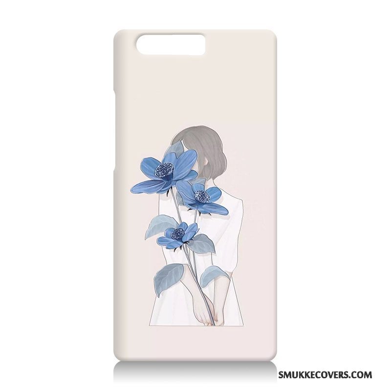 Etui Huawei P10 Blød Ny Anti-fald, Cover Huawei P10 Relief Hvid Telefon