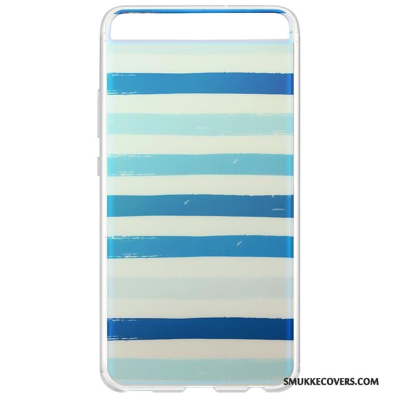 Etui Huawei P10 Blød Telefonfarverig, Cover Huawei P10 Farve Tynd Anti-fald