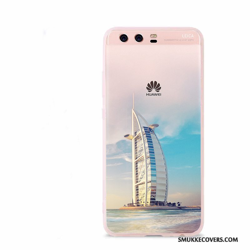 Etui Huawei P10 Blød Telefontrend, Cover Huawei P10 Silikone Scenery Anti-fald