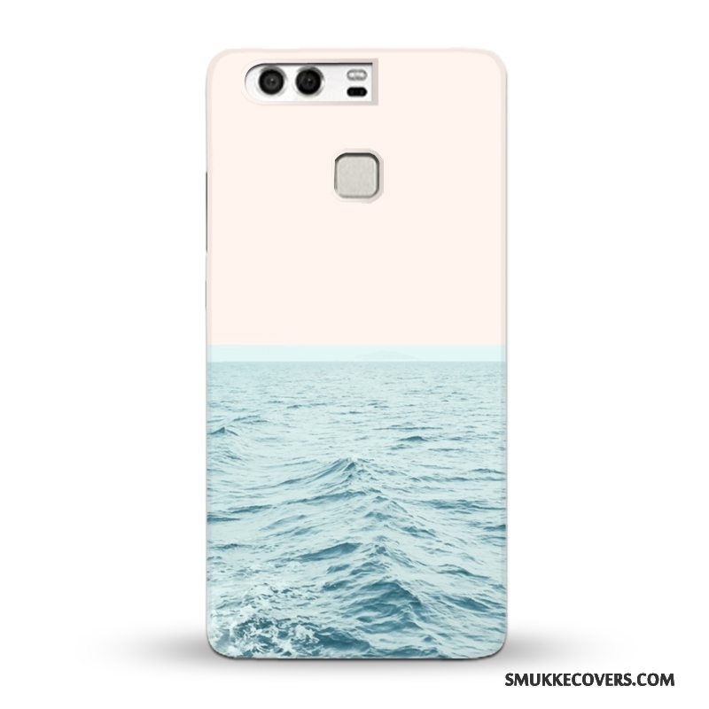 Etui Huawei P10 Grøn Scenery, Cover Huawei P10 Original Ungdom