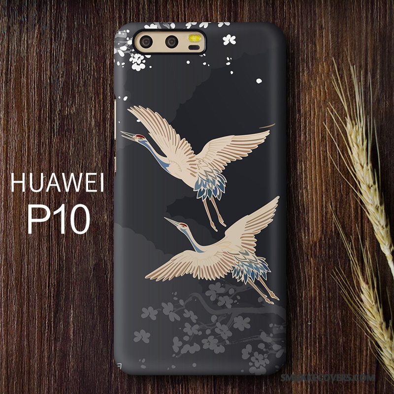 Etui Huawei P10 Kreativ Nubuck Tilpas, Cover Huawei P10 Telefonanti-fald