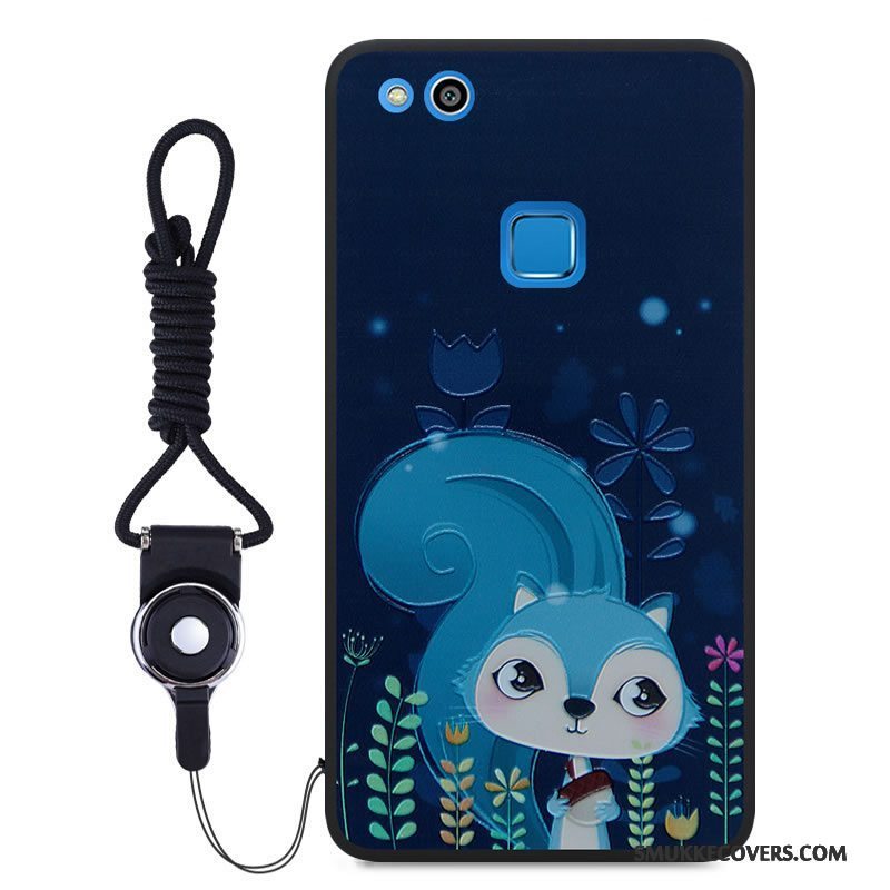 Etui Huawei P10 Lite Beskyttelse Hængende Ornamenter Ungdom, Cover Huawei P10 Lite Relief Farve Telefon