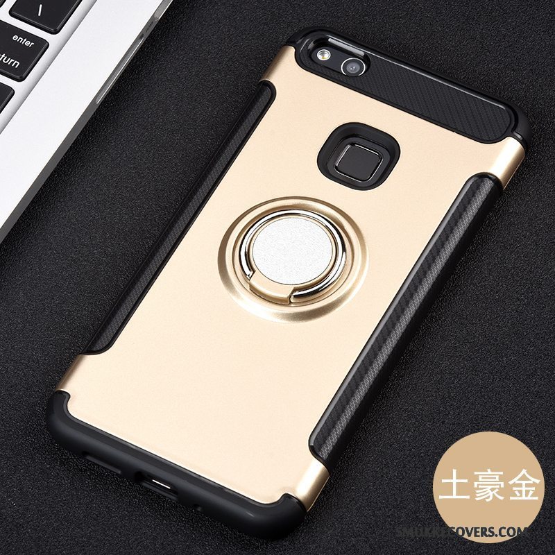 Etui Huawei P10 Lite Beskyttelse Ring Ungdom, Cover Huawei P10 Lite Support Magnetisk Telefon