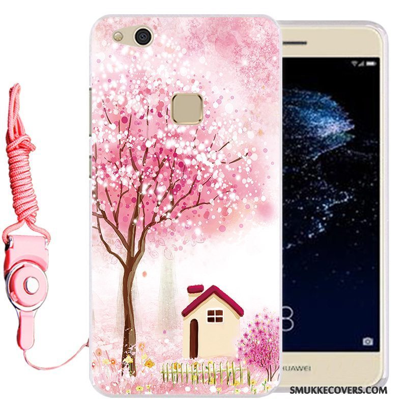 Etui Huawei P10 Lite Beskyttelse Telefonhængende Ornamenter, Cover Huawei P10 Lite Cartoon Ungdom Lyseblå