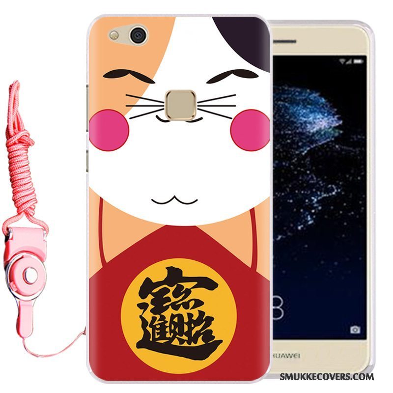 Etui Huawei P10 Lite Beskyttelse Telefonhængende Ornamenter, Cover Huawei P10 Lite Cartoon Ungdom Lyseblå