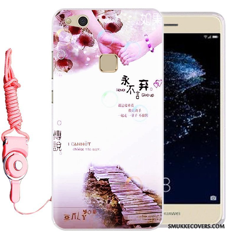 Etui Huawei P10 Lite Beskyttelse Telefonhængende Ornamenter, Cover Huawei P10 Lite Cartoon Ungdom Lyseblå