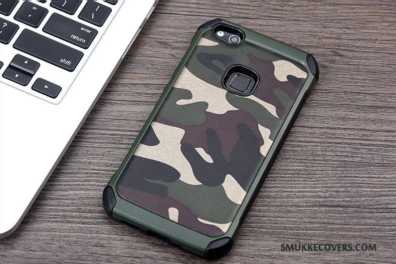 Etui Huawei P10 Lite Blød Blå Anti-fald, Cover Huawei P10 Lite Silikone Telefoncamouflage