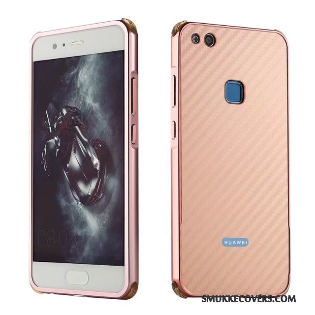 Etui Huawei P10 Lite Metal Belægning Telefon, Cover Huawei P10 Lite Tasker Sort Ungdom