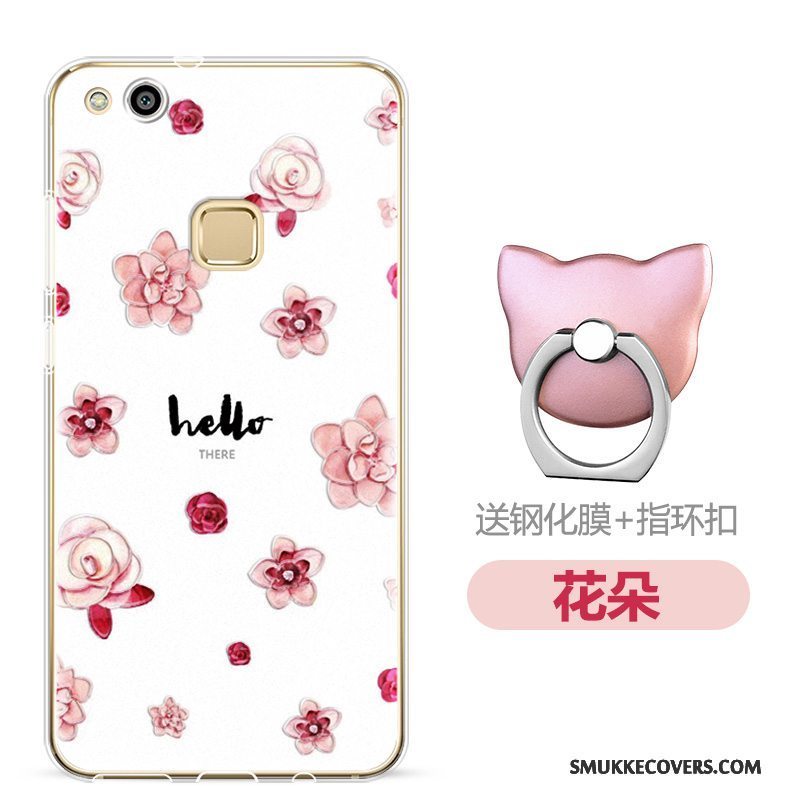 Etui Huawei P10 Lite Relief Telefongul, Cover Huawei P10 Lite Tasker Ungdom Lyse