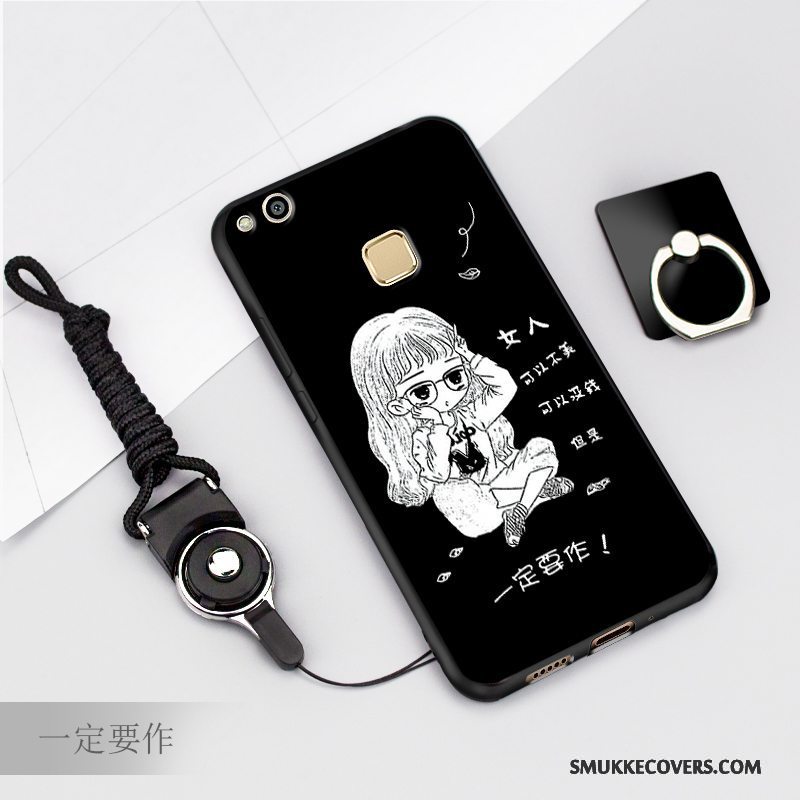 Etui Huawei P10 Lite Silikone Telefonblå, Cover Huawei P10 Lite Beskyttelse Ungdom