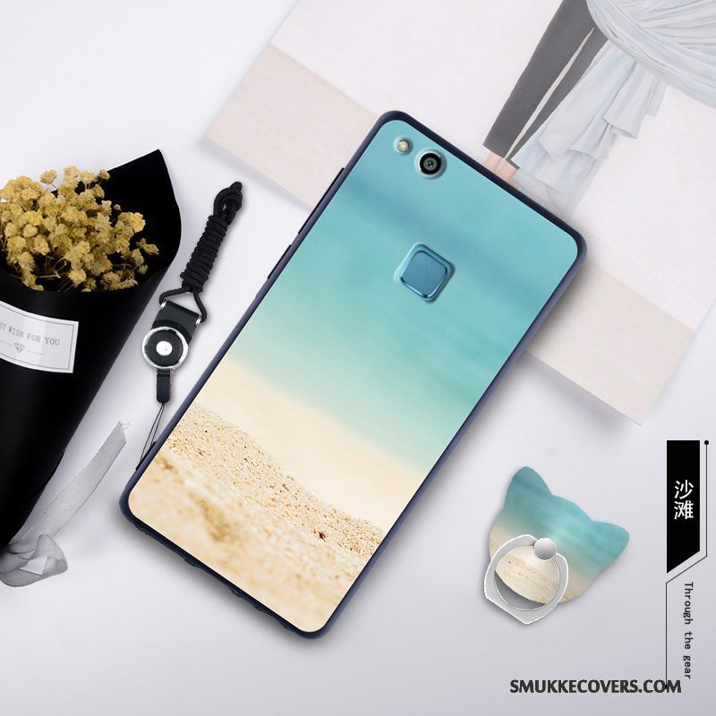 Etui Huawei P10 Lite Tasker Grøn Telefon, Cover Huawei P10 Lite Blød Lyse Trend