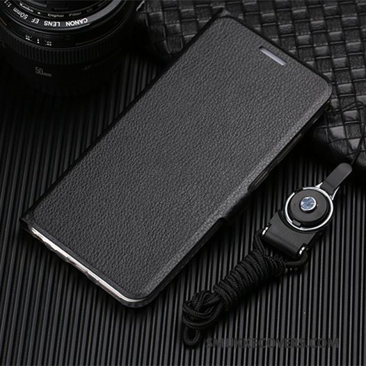 Etui Huawei P10 Læder Smuk Telefon, Cover Huawei P10 Folio Gul