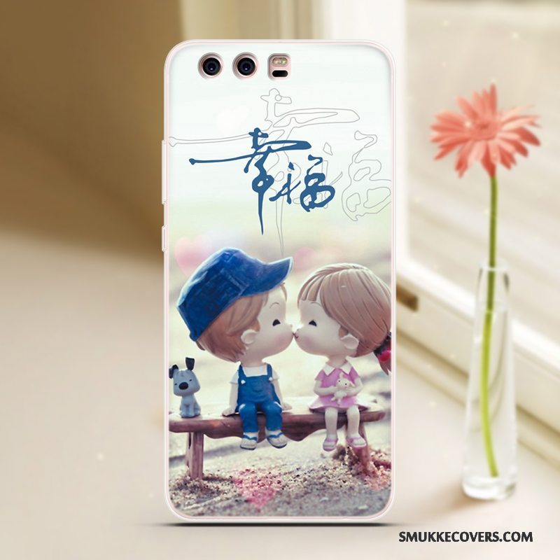 Etui Huawei P10 Plus Beskyttelse Af Personlighed Cool, Cover Huawei P10 Plus Cartoon Trend Blå