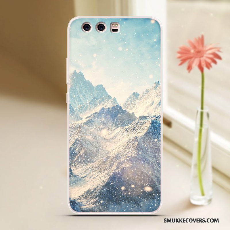 Etui Huawei P10 Plus Beskyttelse Af Personlighed Cool, Cover Huawei P10 Plus Cartoon Trend Blå