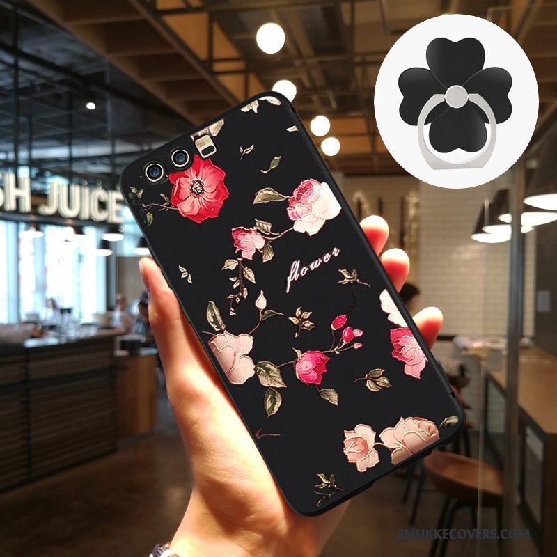 Etui Huawei P10 Plus Beskyttelse Trend Kunst, Cover Huawei P10 Plus Relief Hængende Ornamenter Anti-fald