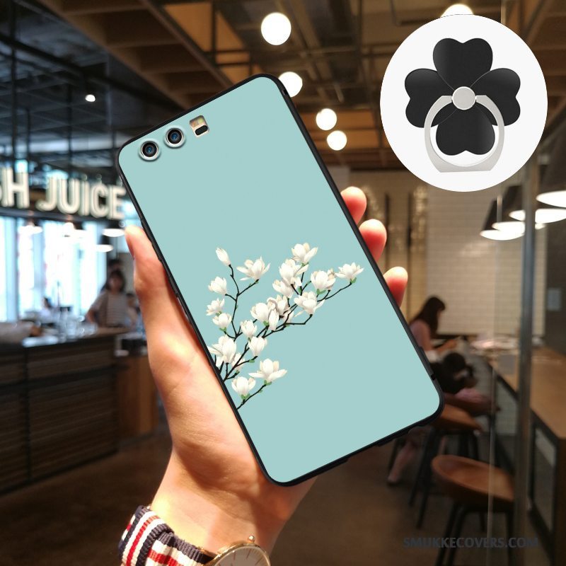 Etui Huawei P10 Plus Beskyttelse Trend Kunst, Cover Huawei P10 Plus Relief Hængende Ornamenter Anti-fald