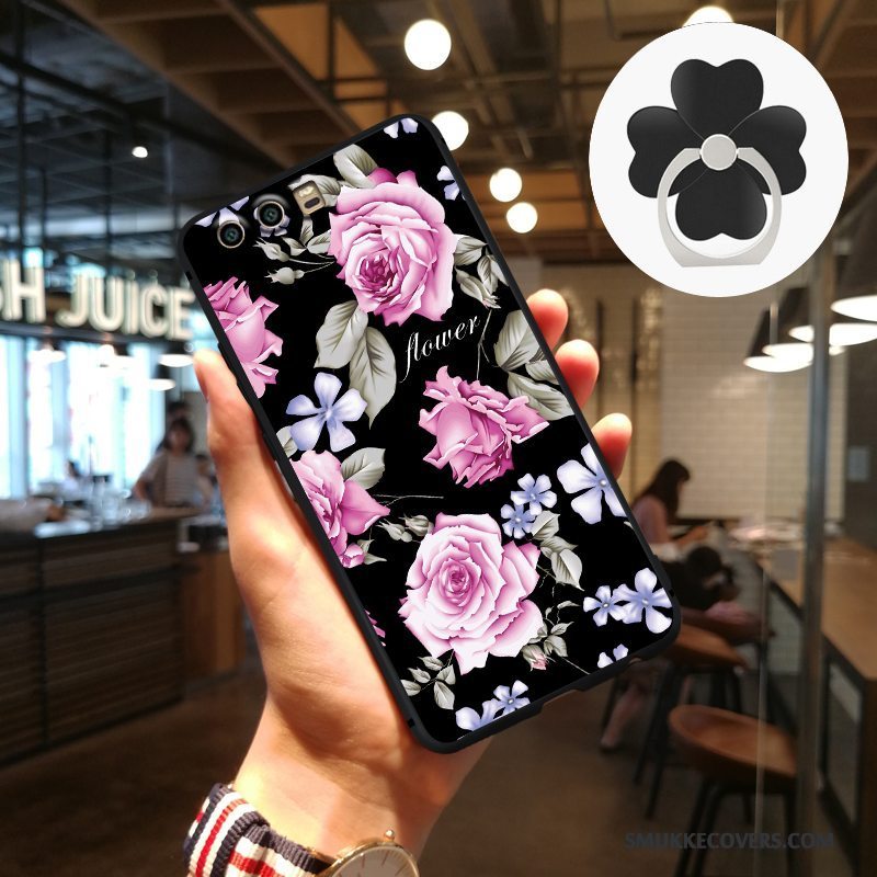 Etui Huawei P10 Plus Beskyttelse Trend Kunst, Cover Huawei P10 Plus Relief Hængende Ornamenter Anti-fald