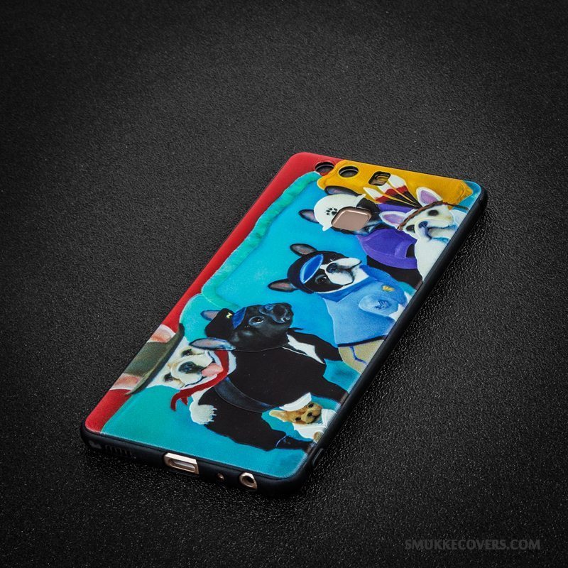 Etui Huawei P10 Plus Blød Hund Telefon, Cover Huawei P10 Plus Farve Anti-fald Af Personlighed