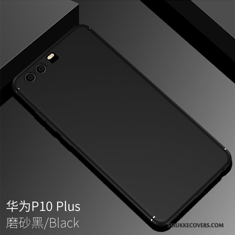 Etui Huawei P10 Plus Blød Pu Skærmbeskyttelse, Cover Huawei P10 Plus Silikone Telefontynd