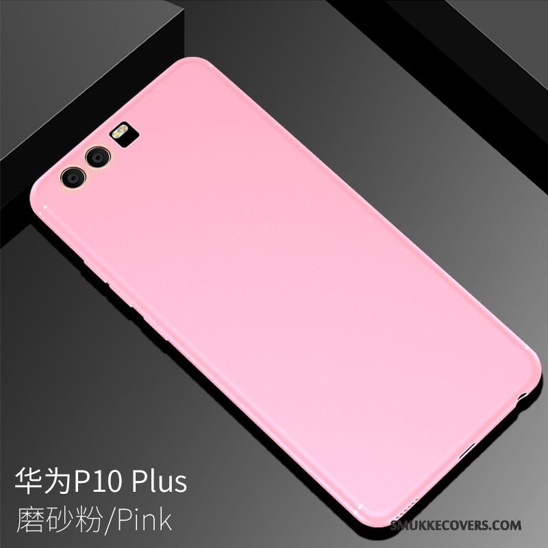 Etui Huawei P10 Plus Blød Pu Skærmbeskyttelse, Cover Huawei P10 Plus Silikone Telefontynd