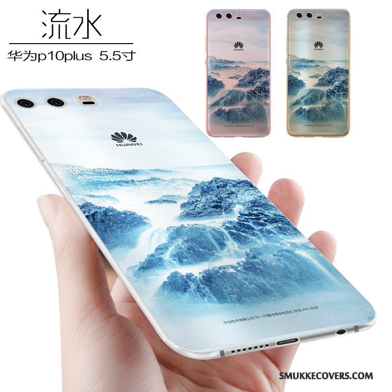 Etui Huawei P10 Plus Blød Trend Anti-fald, Cover Huawei P10 Plus Kreativ Af Personlighed Nubuck