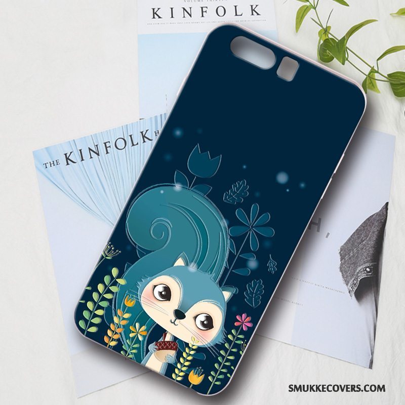 Etui Huawei P10 Plus Cartoon Lyserød Telefon, Cover Huawei P10 Plus Beskyttelse Anti-fald