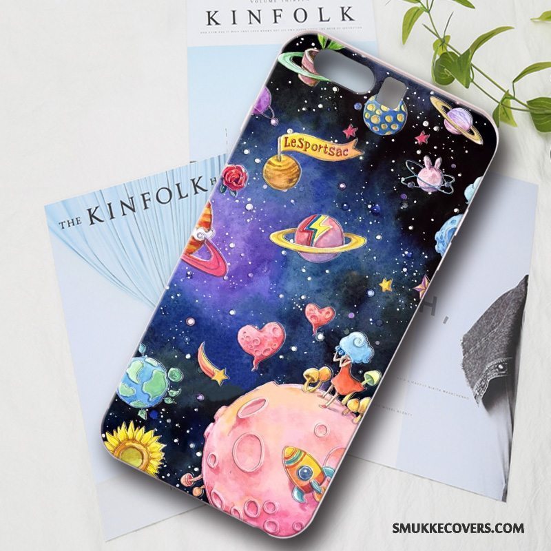 Etui Huawei P10 Plus Cartoon Lyserød Telefon, Cover Huawei P10 Plus Beskyttelse Anti-fald