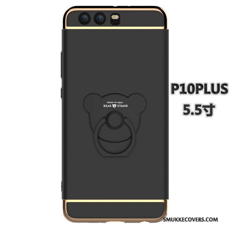 Etui Huawei P10 Plus Farve Spænde Hård, Cover Huawei P10 Plus Beskyttelse Anti-fald Ring