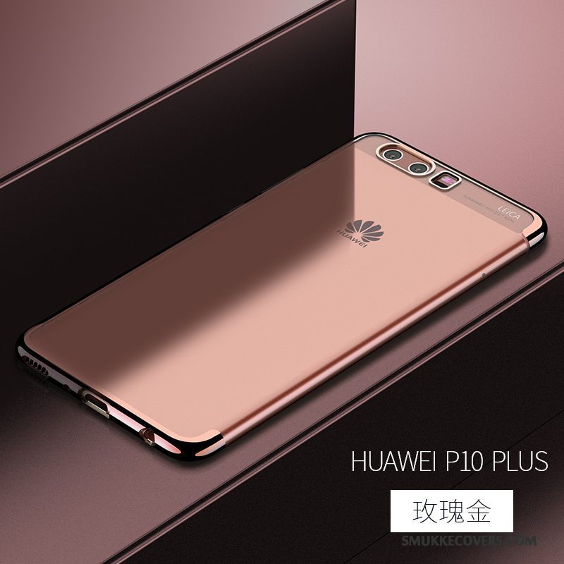 Etui Huawei P10 Plus Kreativ Gennemsigtig Anti-fald, Cover Huawei P10 Plus Farve Af Personlighed Telefon