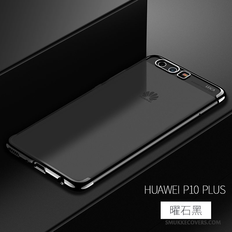 Etui Huawei P10 Plus Kreativ Gennemsigtig Anti-fald, Cover Huawei P10 Plus Farve Af Personlighed Telefon