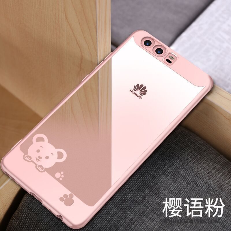 Etui Huawei P10 Plus Kreativ Telefonanti-fald, Cover Huawei P10 Plus Blød Gennemsigtig Tynd