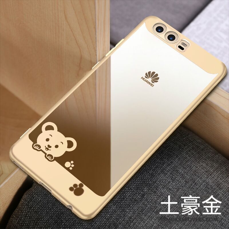 Etui Huawei P10 Plus Kreativ Telefonanti-fald, Cover Huawei P10 Plus Blød Gennemsigtig Tynd