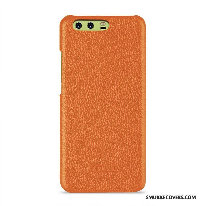 Etui Huawei P10 Plus Læder Lilla Dyb Farve, Cover Huawei P10 Plus Beskyttelse Skridsikre Anti-fald